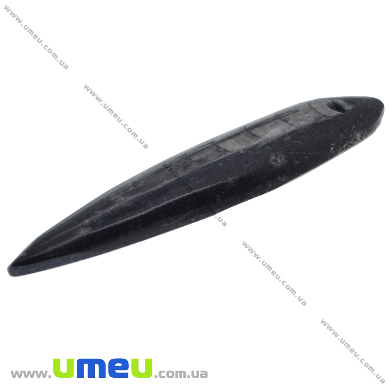 Подвеска из натурального камня, Ортоцерас, 76х18 мм (POD-009332)