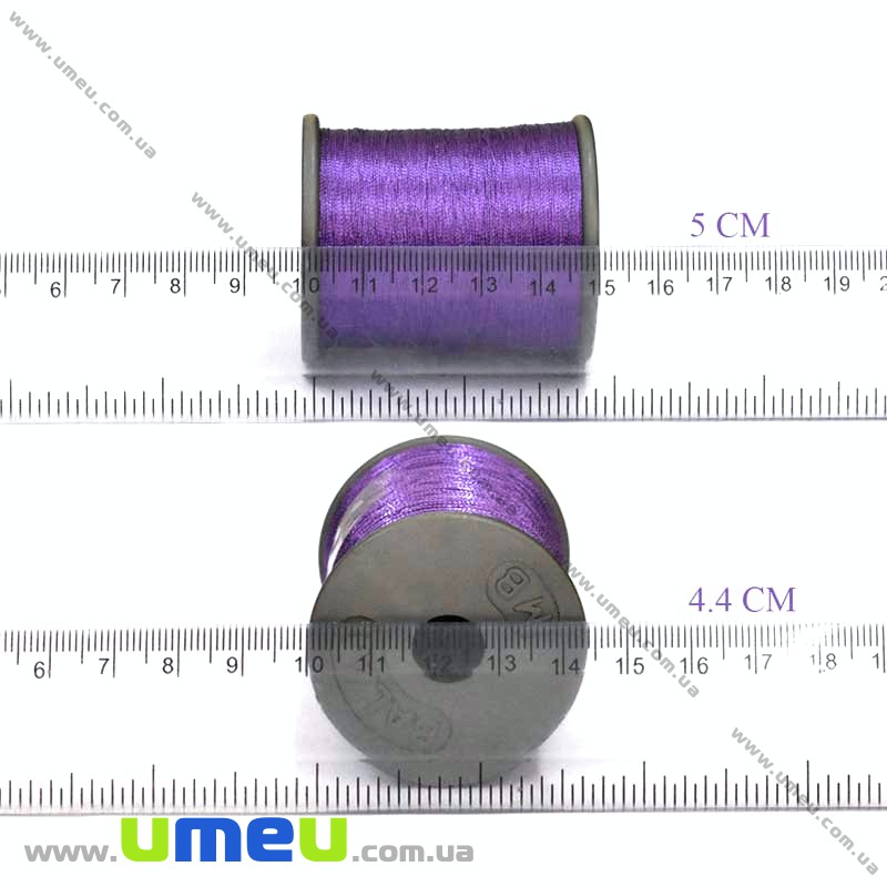 Нитки металізовані 0,1 мм, Фіолетова (KNT-028181)