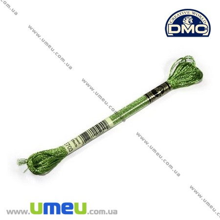 Муліне DMC Jewel E703, Світло-зелений смарагд, Сяйво дорогоцінних каменів (DMC-006332)