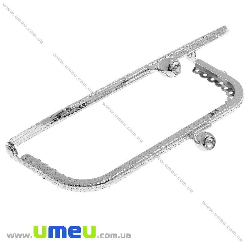 Фермуар металлический, Темное серебро, 10,5х6,5 см (BAG-002404)