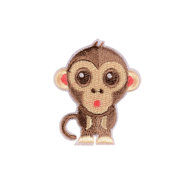 Аплікація на клейовій основі Мавпа, 5х4,5 см (APL-055083)