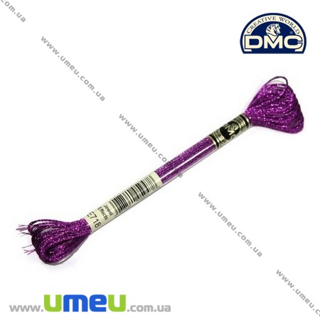 Муліне DMC Jewel E718, Рожевий гранат, Сяйво дорогоцінних каменів (DMC-006333)