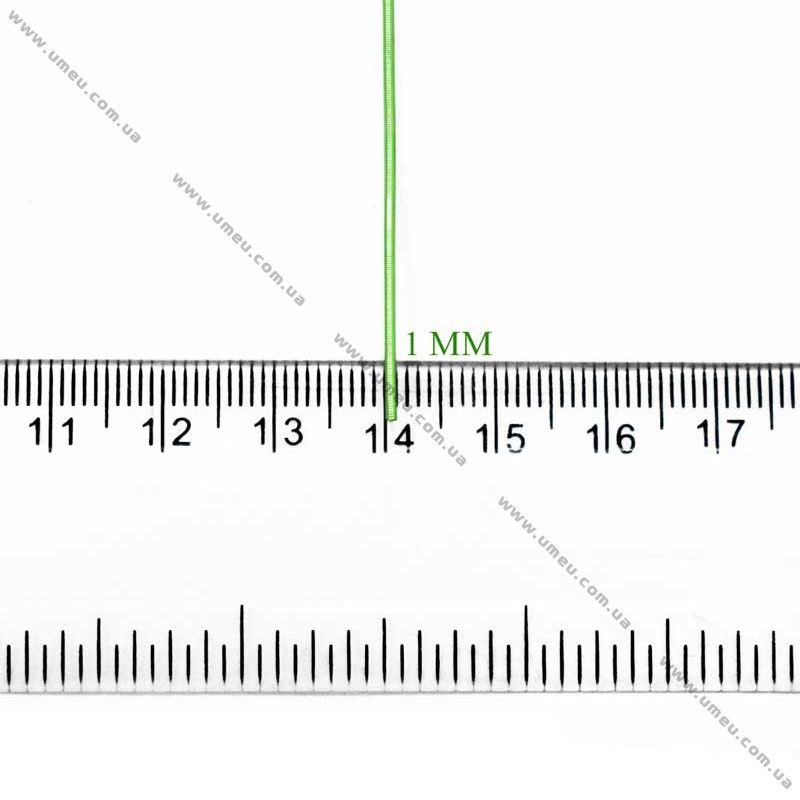 Канитель мягкая 1 мм, Красная матовая (KNT-051250)
