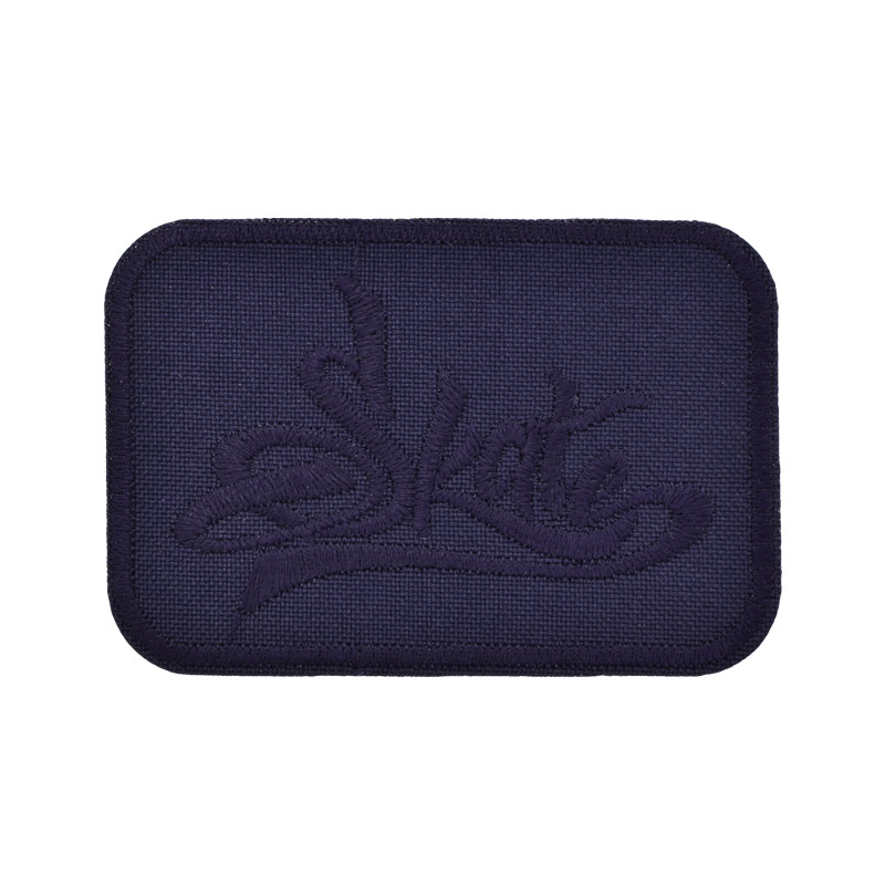 Термоаплікація Прямокутна Skate, 7х4,8 см, Синя (APL-053371)