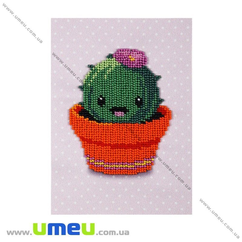 Схема для виш. бісером VDV, Кактус Т-879, 17х12 см (SXM-029341)