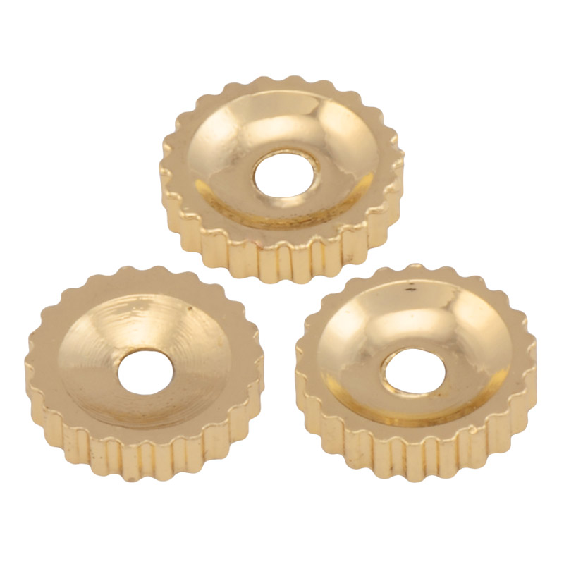 Бусины-разделители, 6х1,4 мм, Латунь с покрытием 14 kt (BUS-055832)