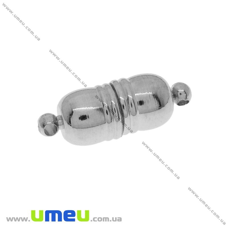 Замок магнітний, 22х8 мм, Темне срібло (ZAM-032293)