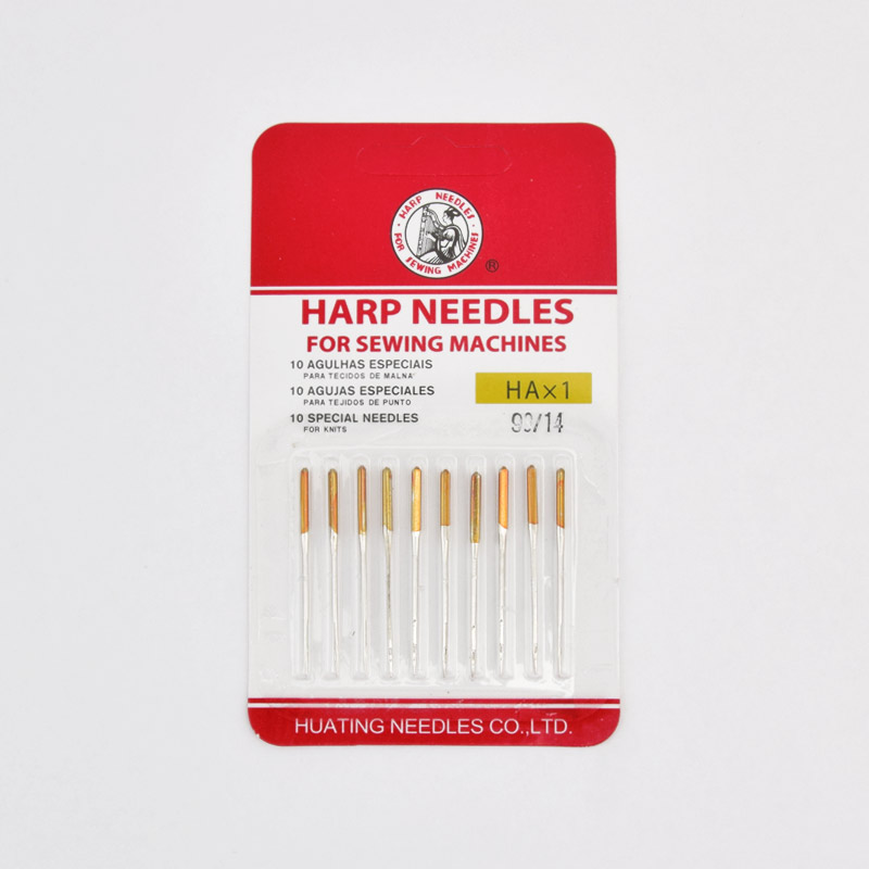 Голки HARP NEEDLES №90/14 для побутових швейних машин, 10 шт (SEW-060240)