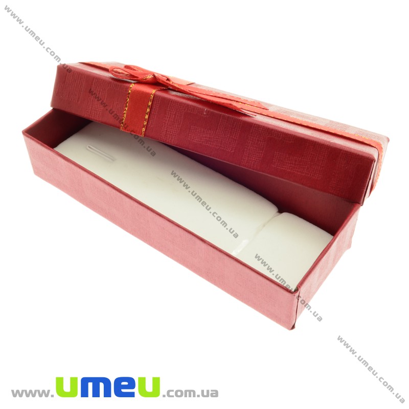 Подарункова коробочка Прямокутна, 12х4,5х2,5 см, Червона (UPK-023191)