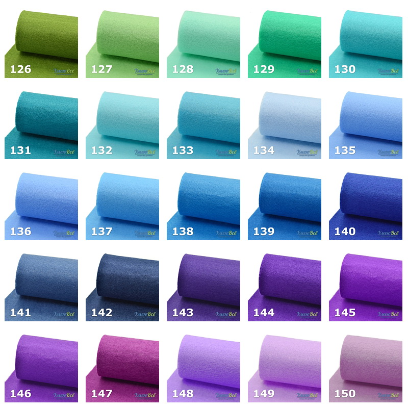 Фетр 1 мм, 10х15 см, 177 Коричневий (FLT-011437)