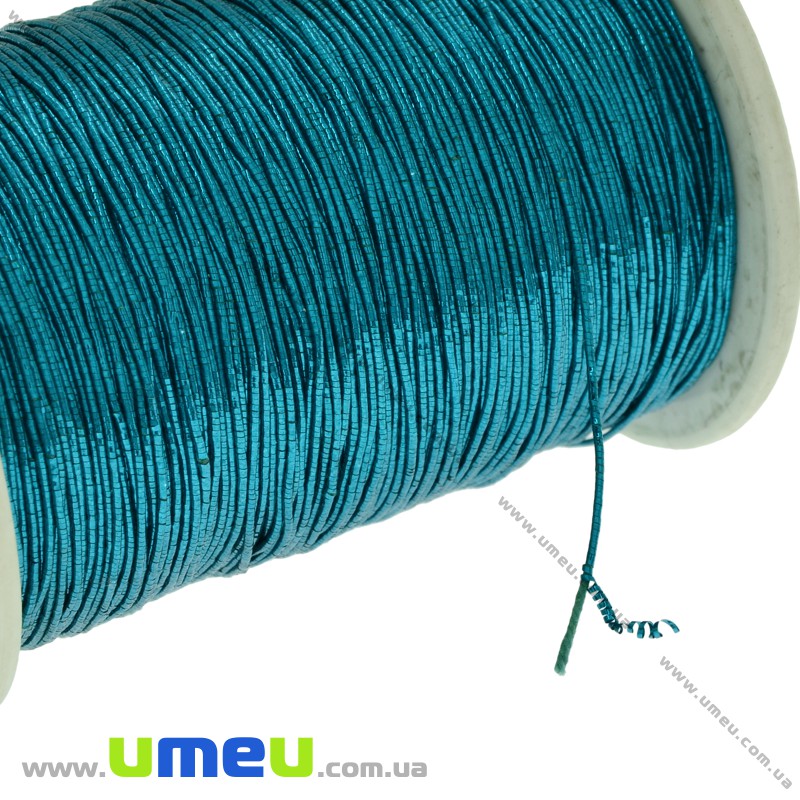 Нитки металізовані 0,5 мм, Коричнева (KNT-028471)