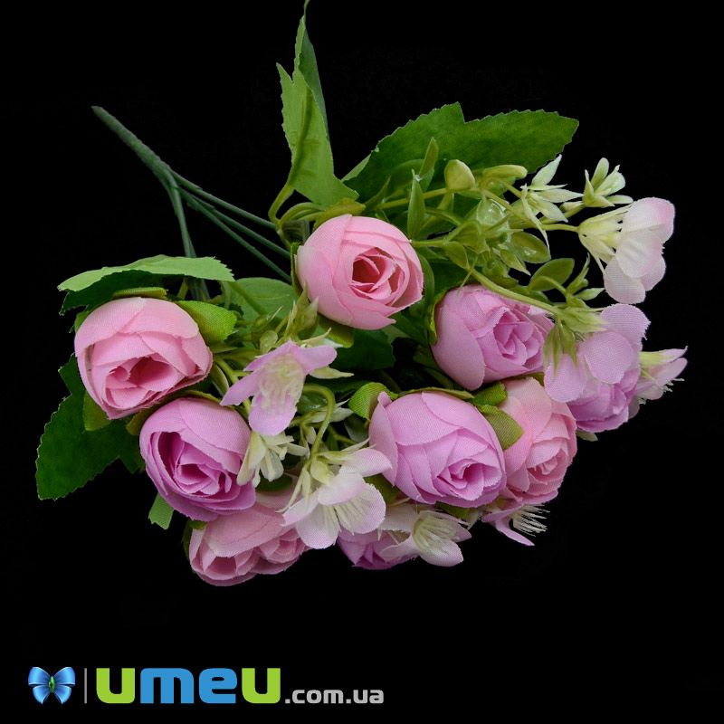 Букет півонії, 30 см, Рожевий (DIF-045804)