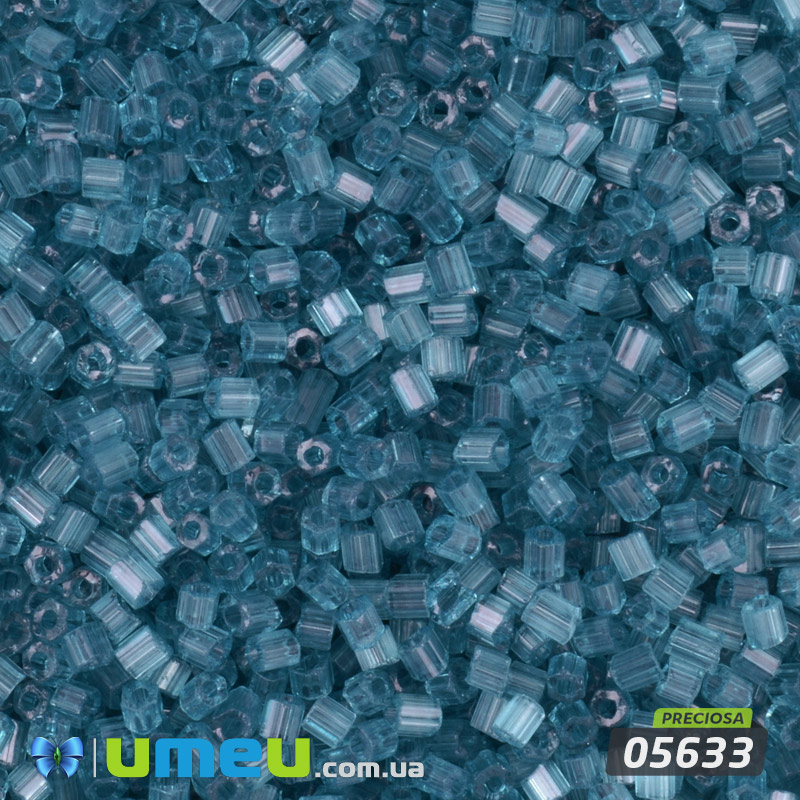 Бісер чеський Сатин 11/0, №05633, Морська хвиля (BIS-050513)