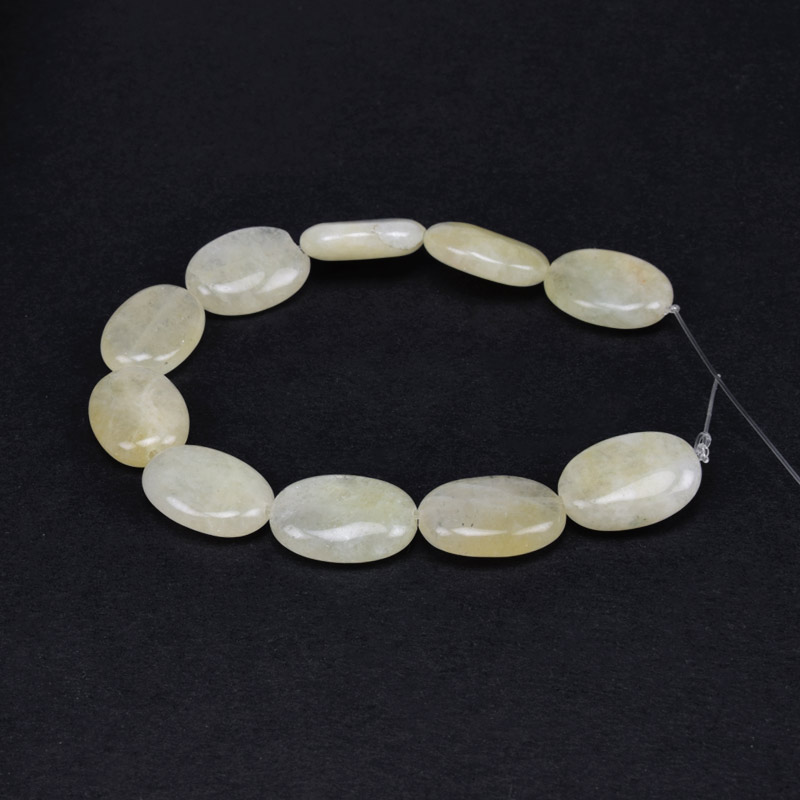 Намистини Преніт, Натур. камінь, 18х13 мм, Овал (BUS-056188)