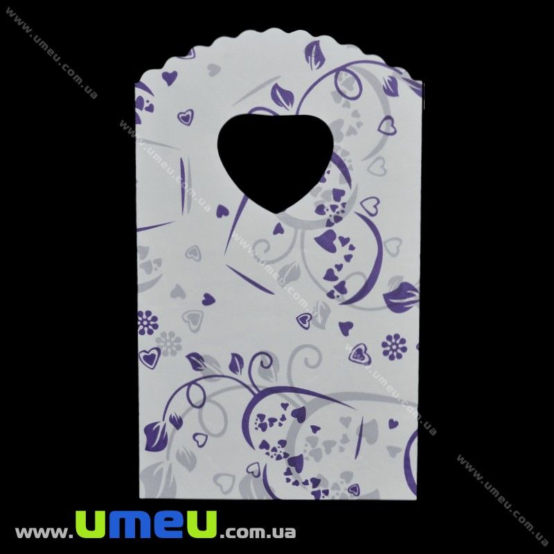 Подарунковий пакетик, 15х9 см, Фіолетовий (UPK-026240)