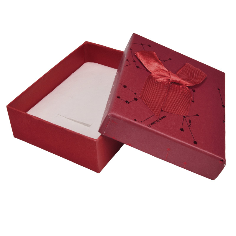 Подарочная коробочка Прямоугольная, 9х7х3 см, Красная (UPK-053851)