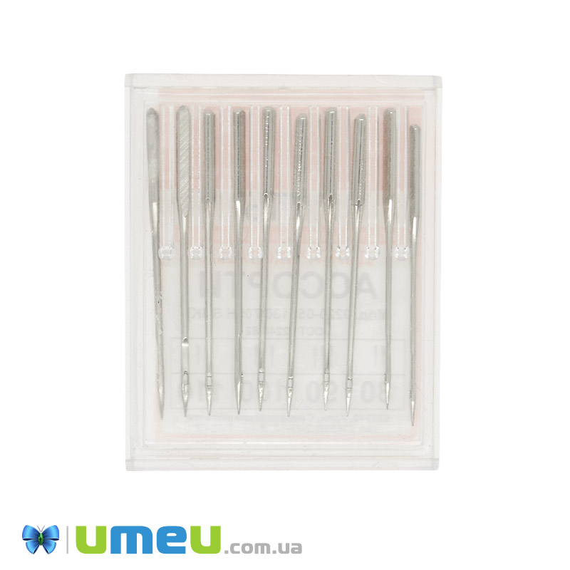 Голки АРТІ для трикотажу АССОРТІ для побутових швейних машин, 10 шт (SEW-043735)