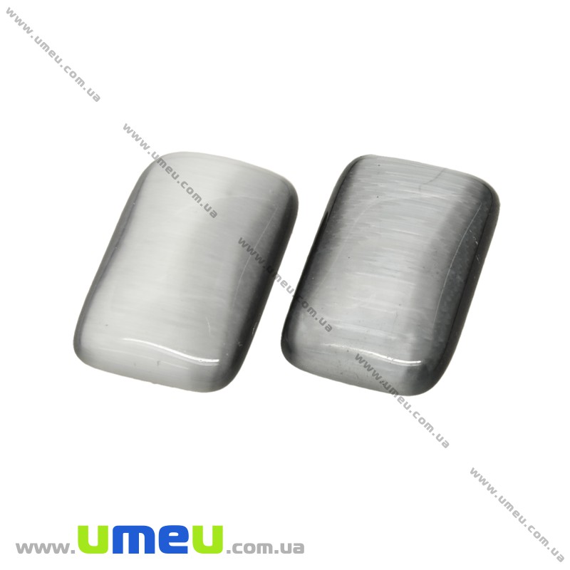 Кабошон нат. камінь Улексит, Прямокутні, 20х13 мм (KAB-033561)