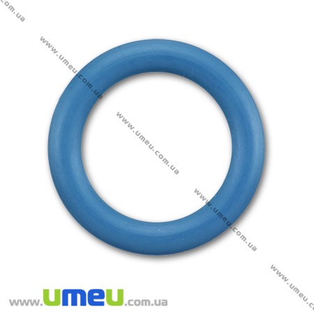 Гумові колечка-стоппери для браслета, 12 мм, Блакитні (BUS-009864)