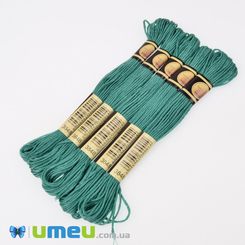Муліне CXC 3848 Бірюзово-зелений, пор. (CXC-050474)