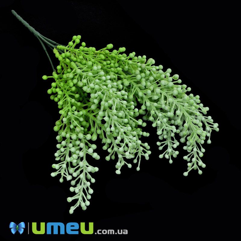 Гілка з ягодами, 37 см, Біла (DIF-045758)