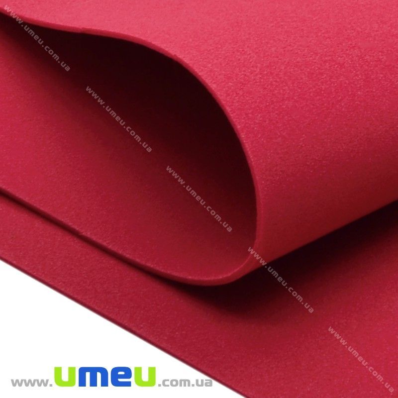 Фоаміран (Іран), 20х30 см, 012 Червоний (FOM-013305)