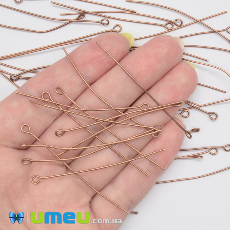 Булавки, Мідь, 5,0 см, 0,7 мм (PIN-000282)