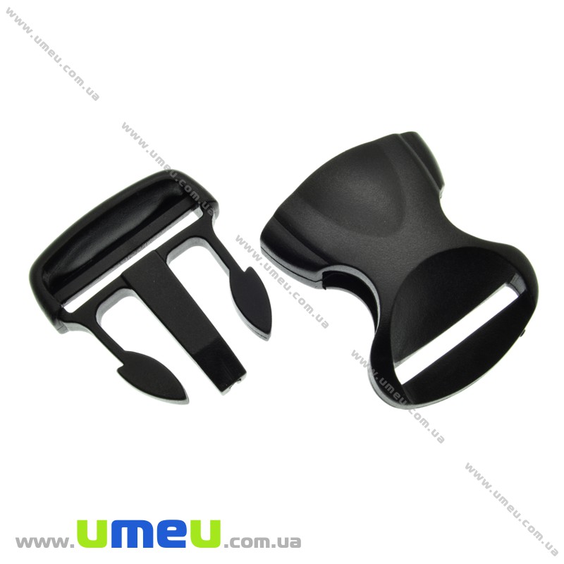 Фастекс пластиковый, 30 мм, Черный (BAG-002373)