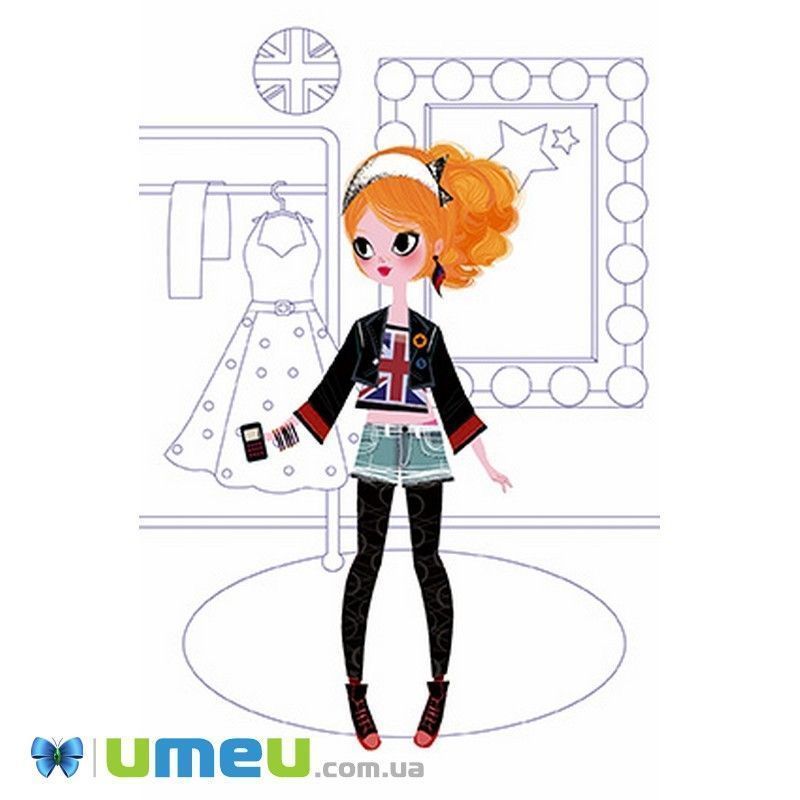 Набір для творчості Janod Модне вбрання Рок-Н-Ролл (DIF-043492)