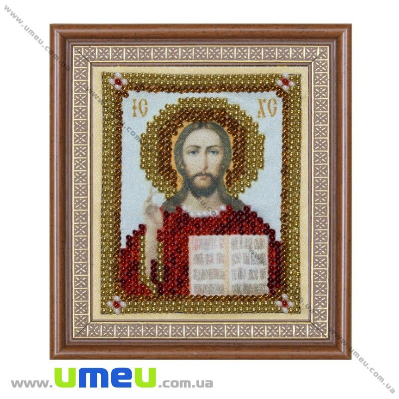 Схема для виш. бісером VDV, Ікона Ісус Христос Т-795, 8х6,5 см (SXM-029418)