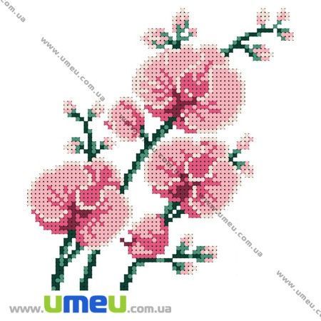 Водорозчинний флізелін VDV Ф-55, 14х13 см, Орхідея (SXM-024477)