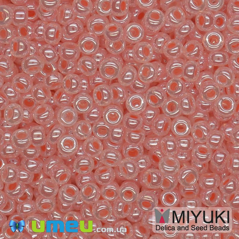 Бісер японський Miyuki круглий RR 11/0 №539, Персиковий (BIS-045641)