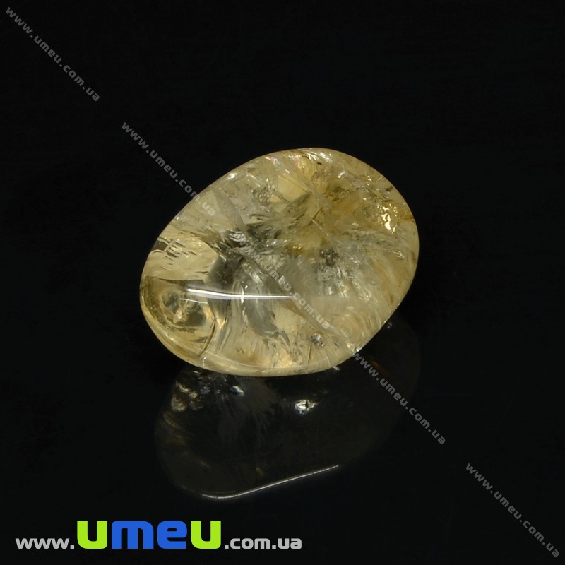 Галтовка Цитрин, 23х17х13 мм (POD-033803)