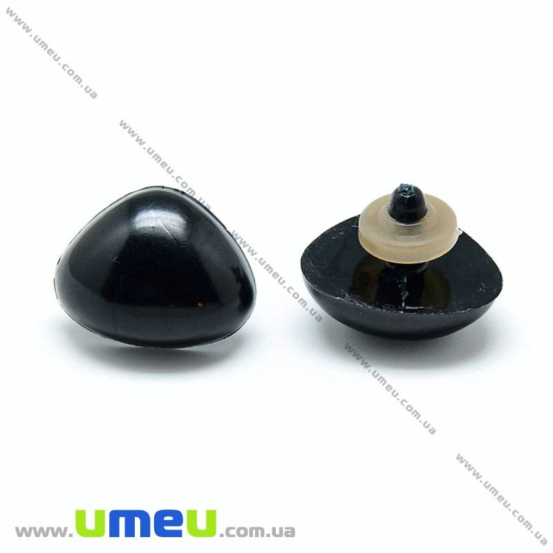 Носик зі штифтом (з заглушкою), 29х24 мм, Чорний (DIF-030500)