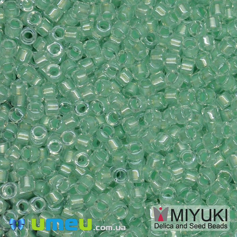 Бісер японський Miyuki Delica 11/0 DB1707, М'ятний (BIS-045408)