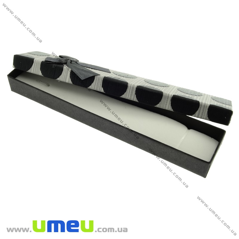 Подарочная коробочка Прямоугольная, 21х4х2,5 см, Черная (UPK-023205)