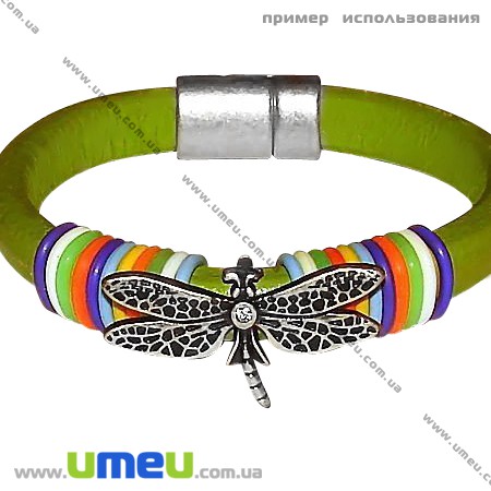 Силиконовые колечки-стопперы для браслета, 12 мм, Синие (BUS-010142)