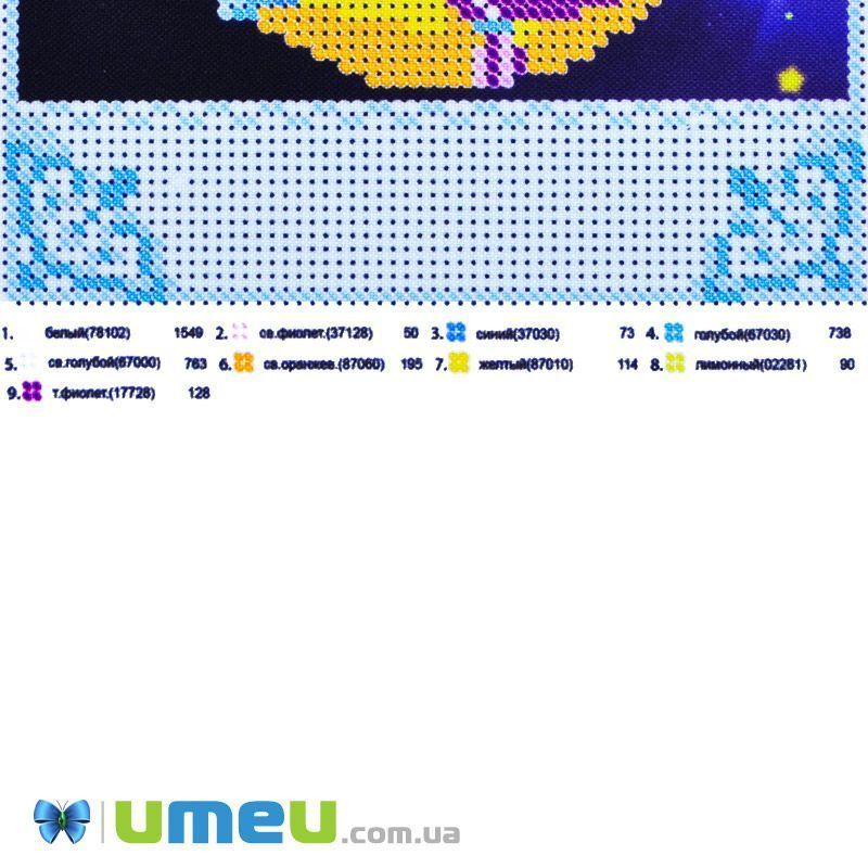 Схема для выш. бисером Юма, Метрика для мальчика, 17х13 см (SXM-049845)