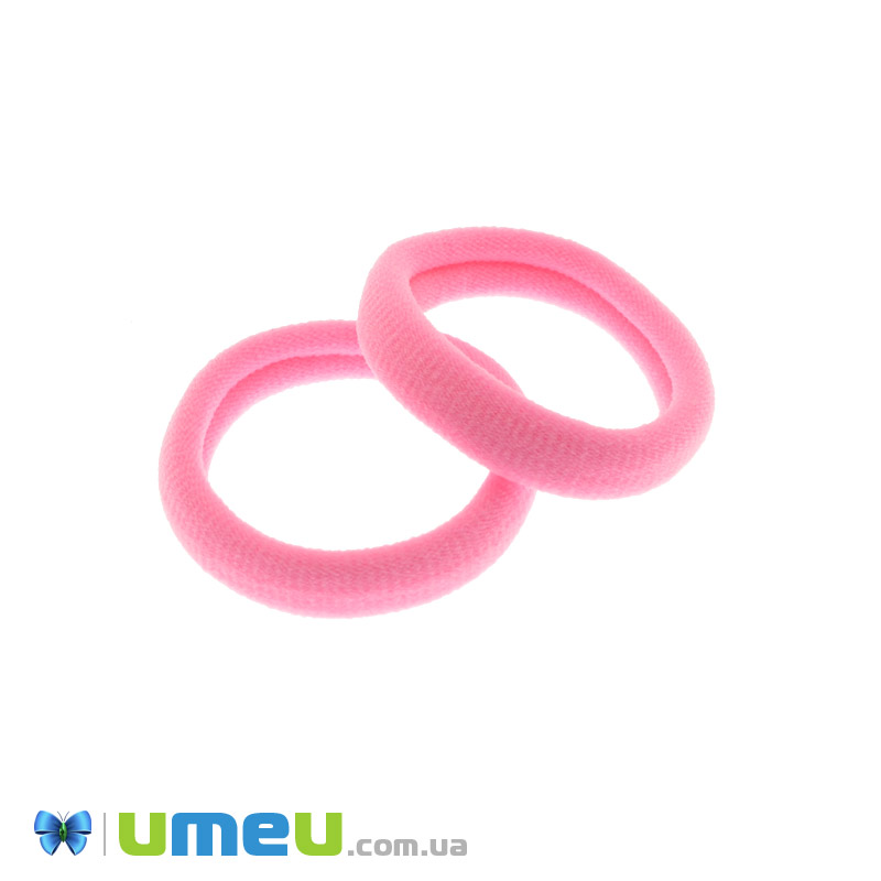 Резинка для волосся мікрофібра, 40 мм, Рожева (OSN-041660)