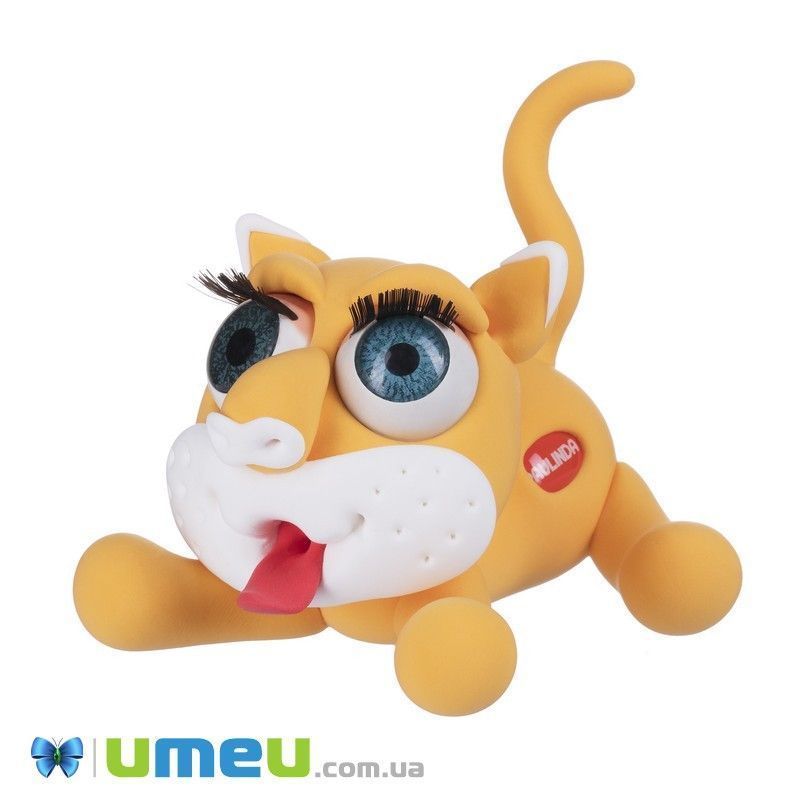 Маса для ліплення Paulinda Super Dough Shiny Eyes Кіт Mimmy глянцеві очі (DIF-043513)