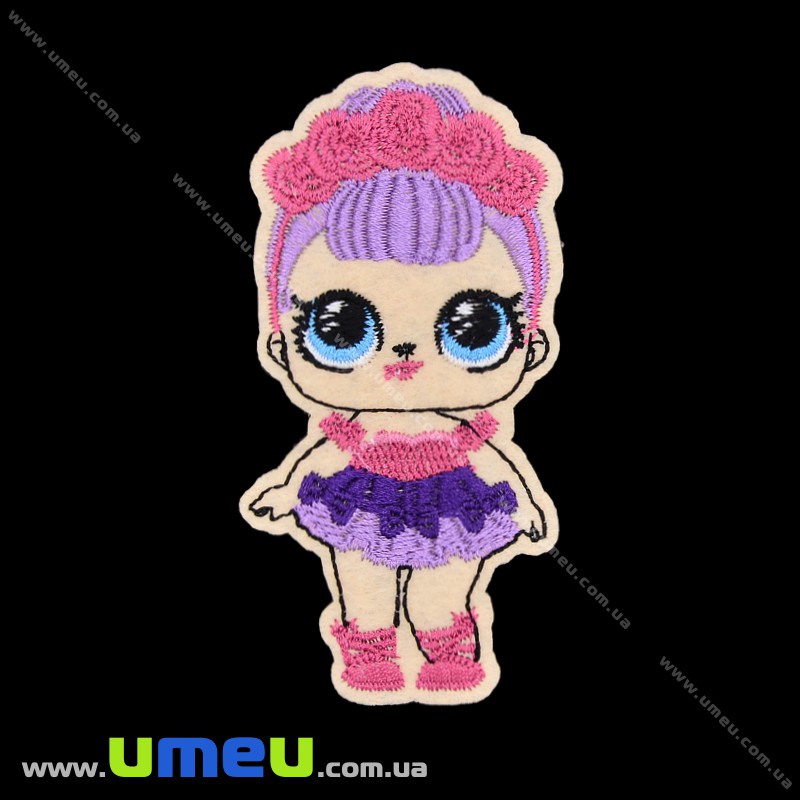 Термоаплікація Лялька LOL, 10х5 см (APL-033379)