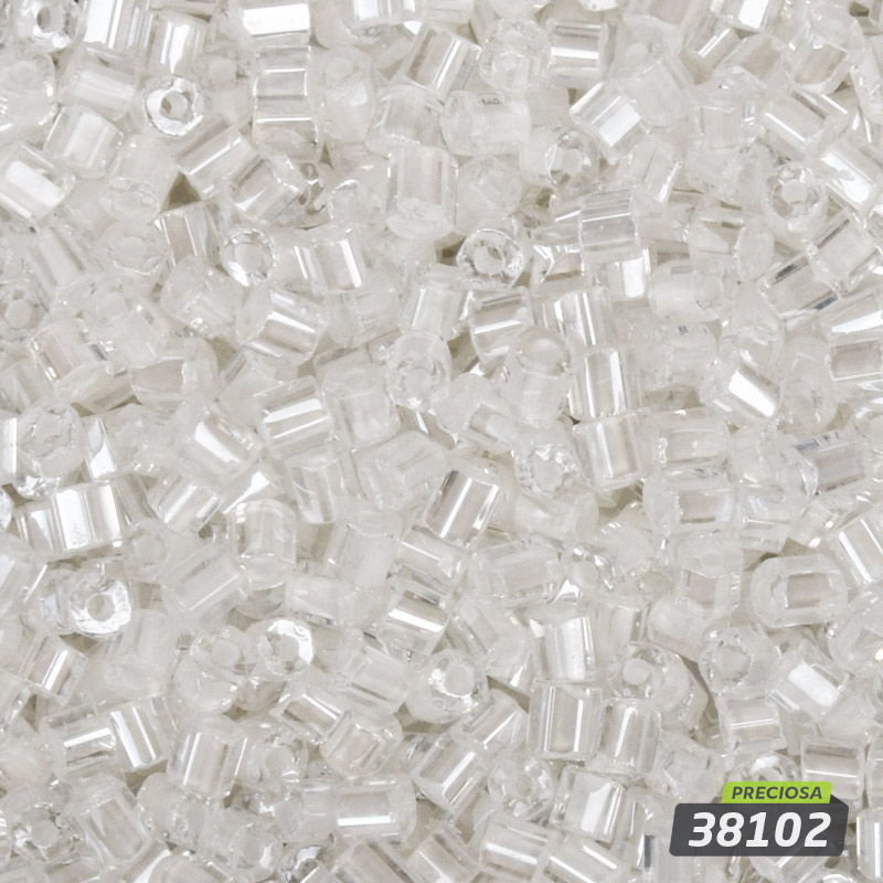 Бісер чеський Рубка 10/0, №38102, Білий профарбований (BIS-059142)