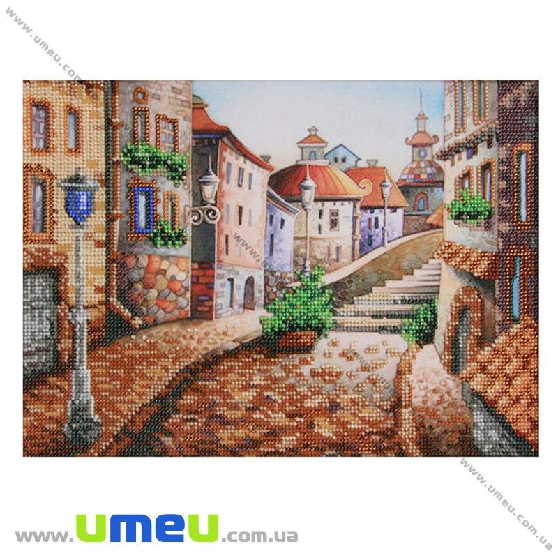 Схема для виш. бісером VDV, Вуличка старого міста Т-62, 29х21 см (SXM-029172)