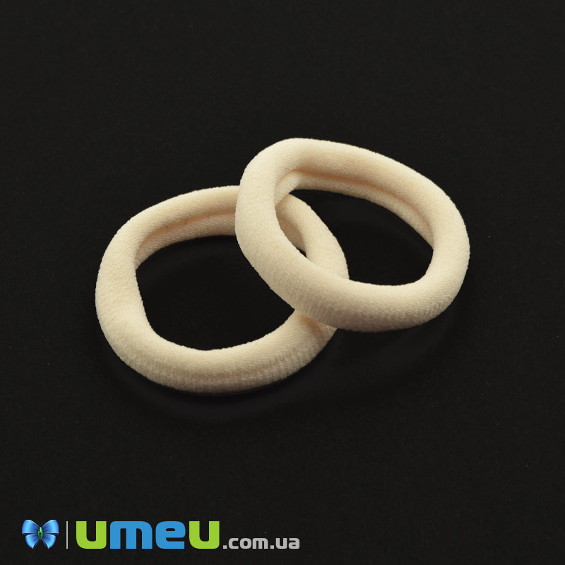Резинка для волосся мікрофібра, 40 мм, Тілесна (OSN-041655)