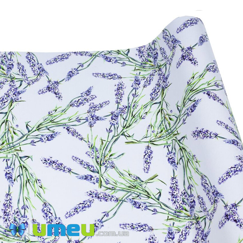 Пакувальний папір Лаванда, Бузкова, 70х100 см (UPK-041939)