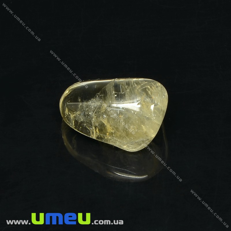 Галтовка Цитрин, 22х18х12 мм (POD-033815)