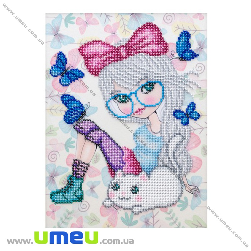 Набір для вишивання бісером VDV, Маленька мрійниця ТН-976, 21х28 см (SXM-034781)