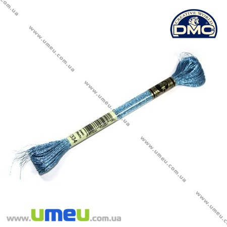 Муліне DMC Jewel E334, Блакитний топаз, Сяйво дорогоцінних каменів (DMC-006327)