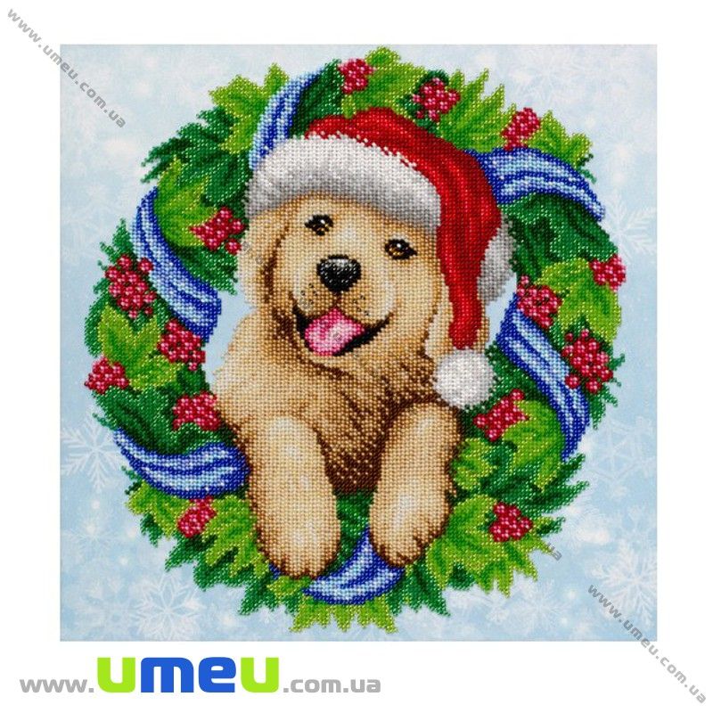 Схема для виш. бісером VDV, Веселих новорічних свят Т-928, 30х30 см (SXM-032150)