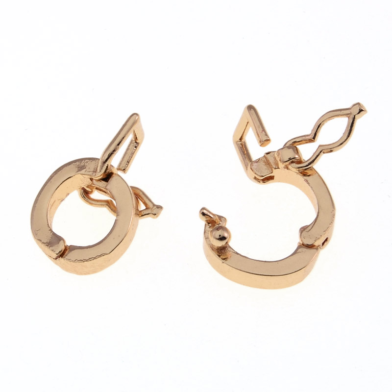 Бейл съёмный, 13х5 мм, Латунь с покрытием 14 kt (OSN-055374)